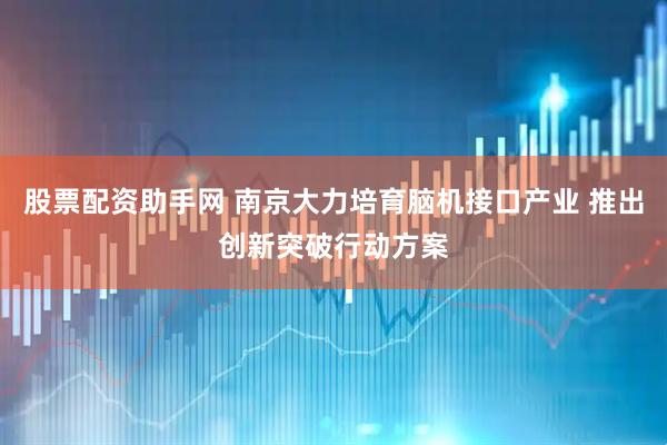 股票配资助手网 南京大力培育脑机接口产业 推出创新突破行动方案